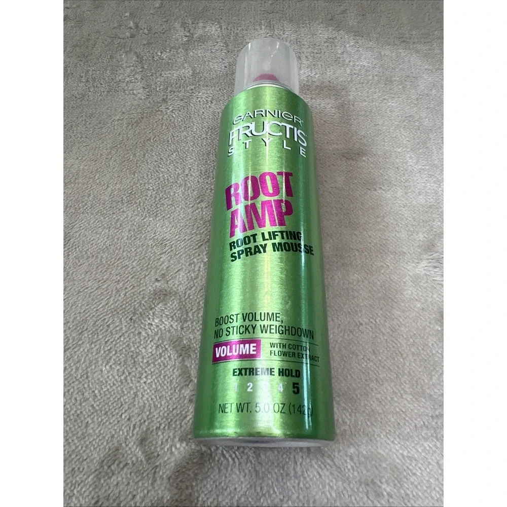 Garnier Fructis Style Root Amp Lifting Spray Mousse, Extreme Hold 5